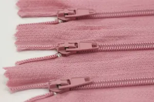 10 pcs Pale Pink Zippers, 18-60cm, (7-23inc) zipper, pants zipper, zipper for pants, zipper, bag zipper, zippers, wallet zipper,