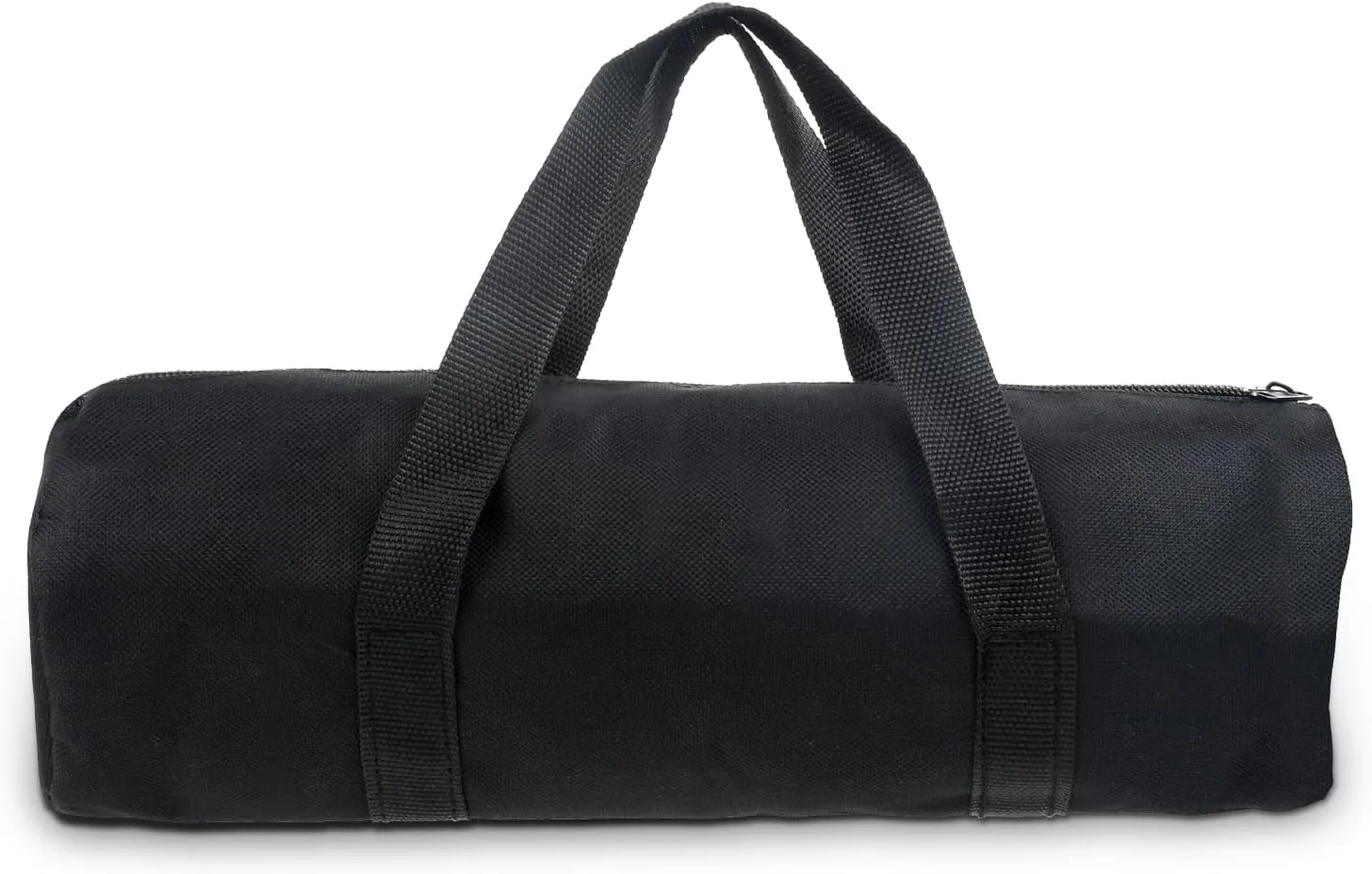12 Inch Canvas Tool Pouch Small Tool Bag for Men Wide Mouth Tool Storage Bag Large Capacity Tool Tote Handbag Power Tool Organizer for Electricians Mechanic Storage Wrenches Pliers Black