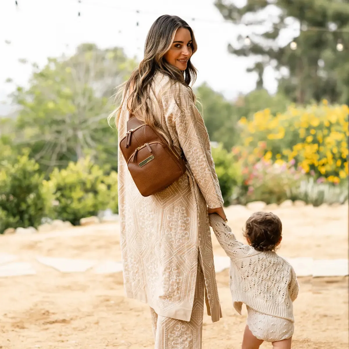 Boxy Backpack in Cedar & Accessory Bundle