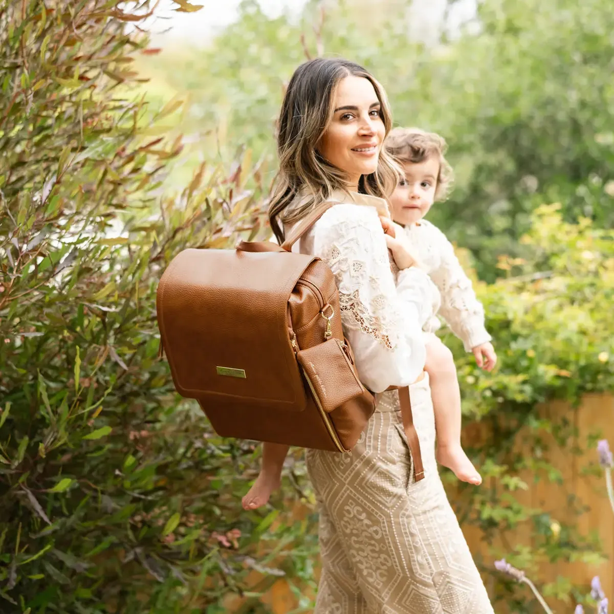 Boxy Backpack in Cedar & Accessory Bundle