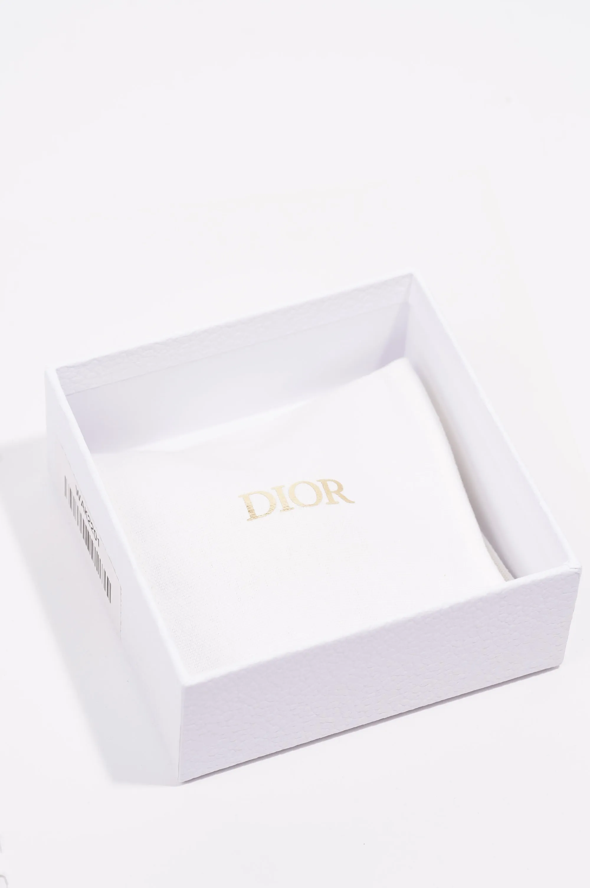 Christian Dior Petit CD Bracelet Gold / White Resin Pearl Base Metal