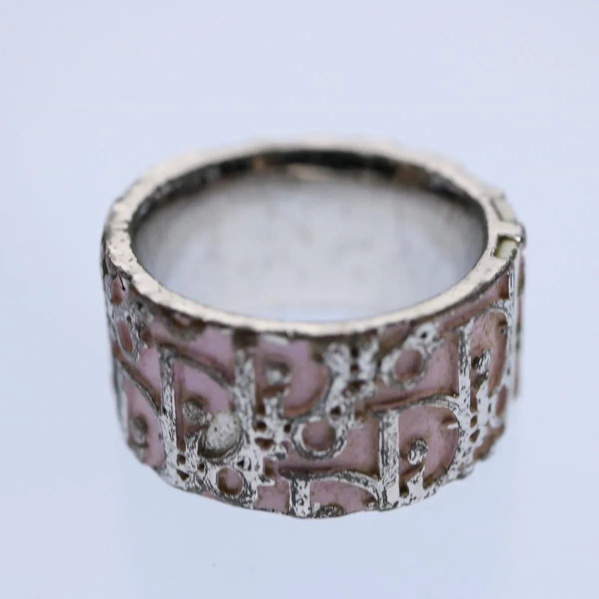CHRISTIAN DIOR Ring Pink Auth ep2560