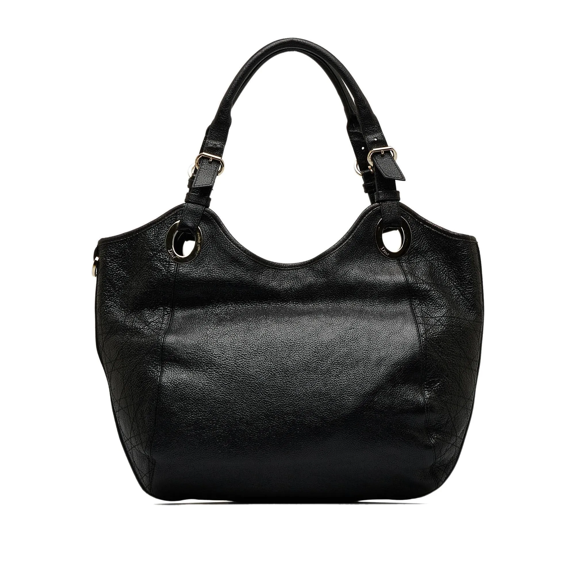 Dior Cannage Bee Tote Bag (SHG-Ftr9Ln)
