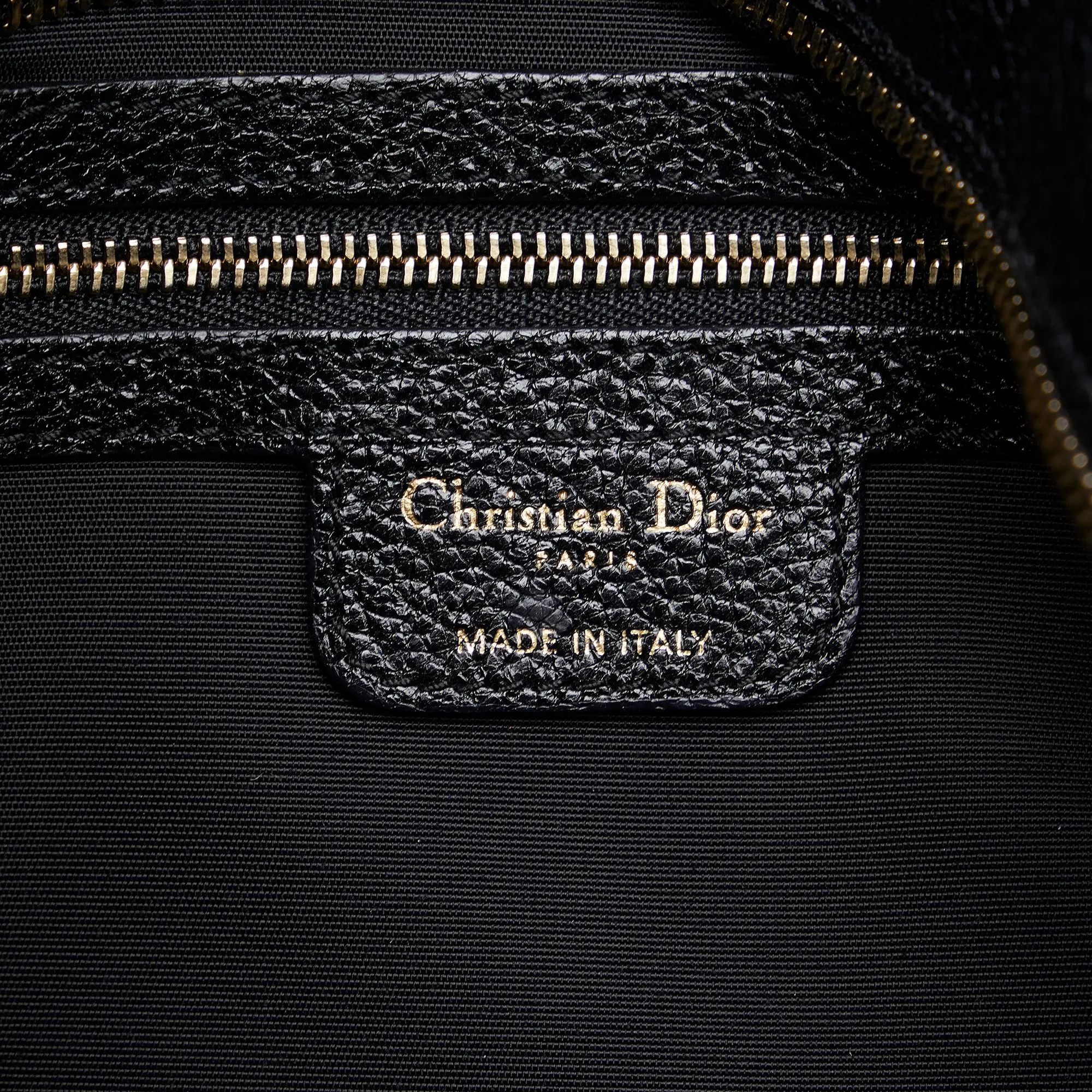 Dior Cannage Bee Tote Bag (SHG-Ftr9Ln)
