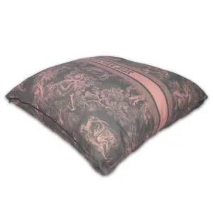Dior Cushion Toile de Jouy Extra Large Pink/Gray HYP02RJD0U Polyester87% Acryl13% Size DiameterApproximately28"