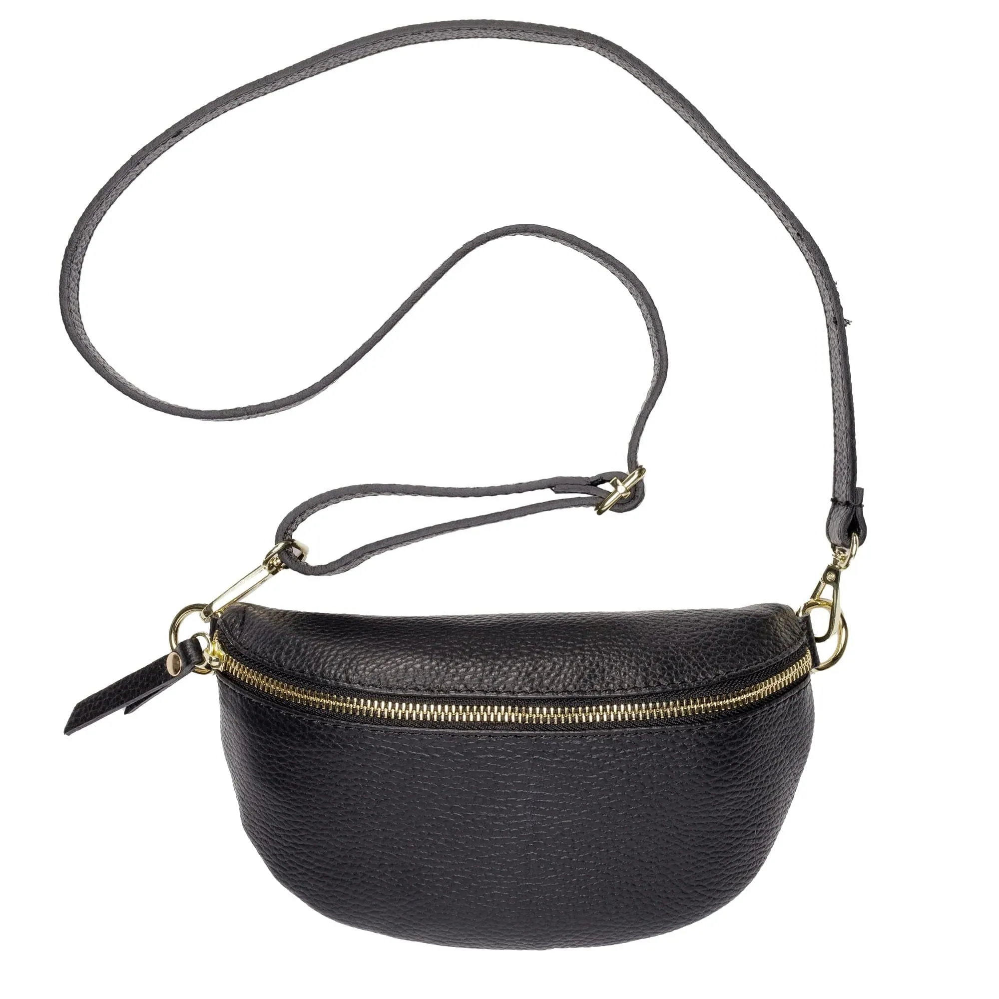 Elie Beaumont Crossbody Sling Bag in Black