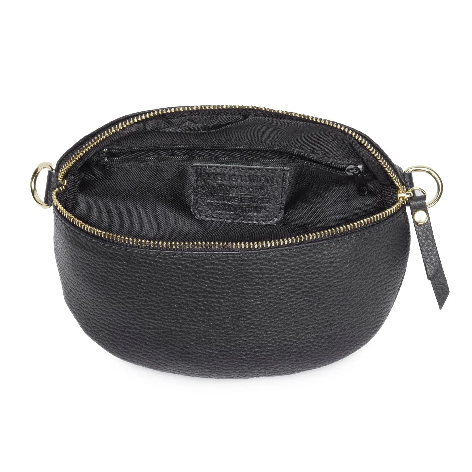Elie Beaumont Crossbody Sling Bag in Black