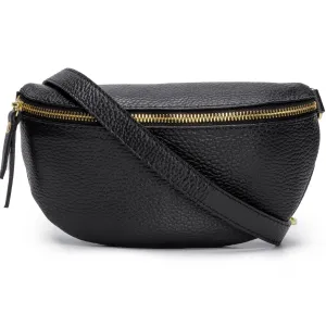 Elie Beaumont Crossbody Sling Bag in Black