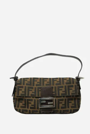 Fendi Vintage Zucca Baguette Shoulder Bag