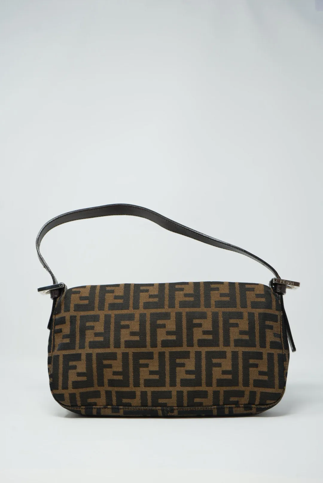 Fendi Vintage Zucca Baguette Shoulder Bag