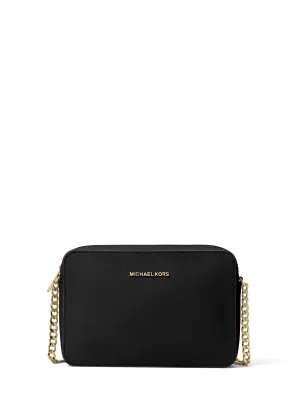 Jet Set Large Saffiano Leather Crossbody
