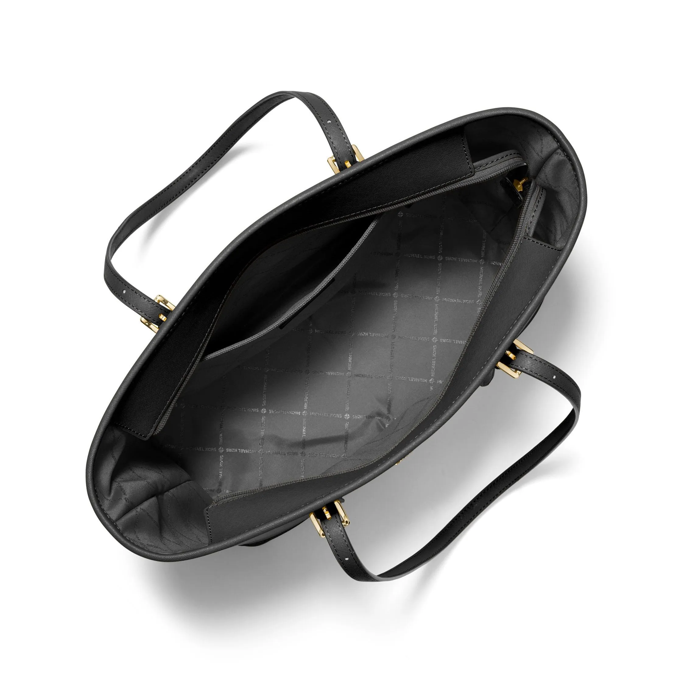 Jet Set Travel Large Saffiano Leather Tote Bag