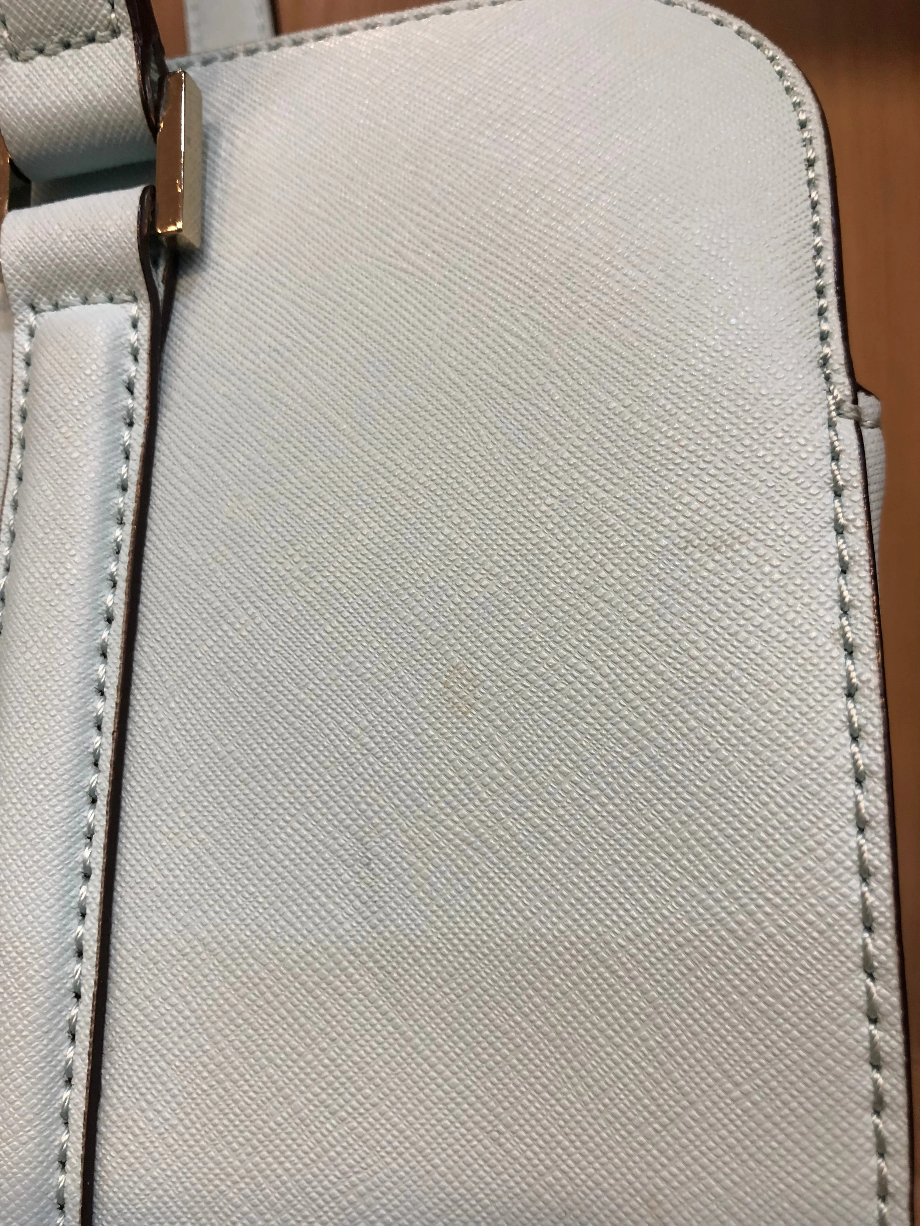 Kate Spade Light Blue Leather Tote