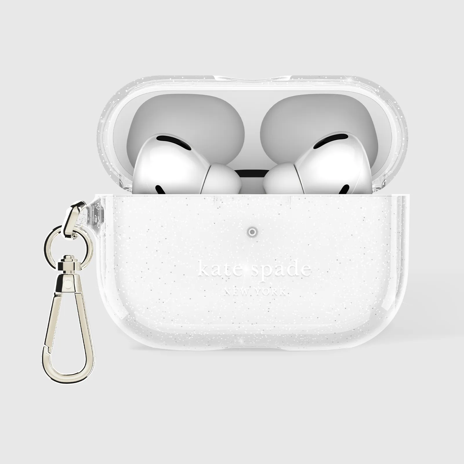 kate spade new york That Sparkle Silver Protective Case - AirPods Pro 1 & 2