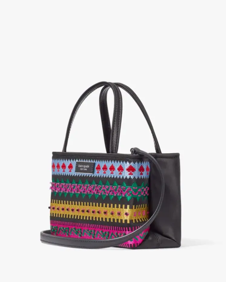 Kate Spade Sam Icon Carnival Fairisle Mini Tote Handbag
