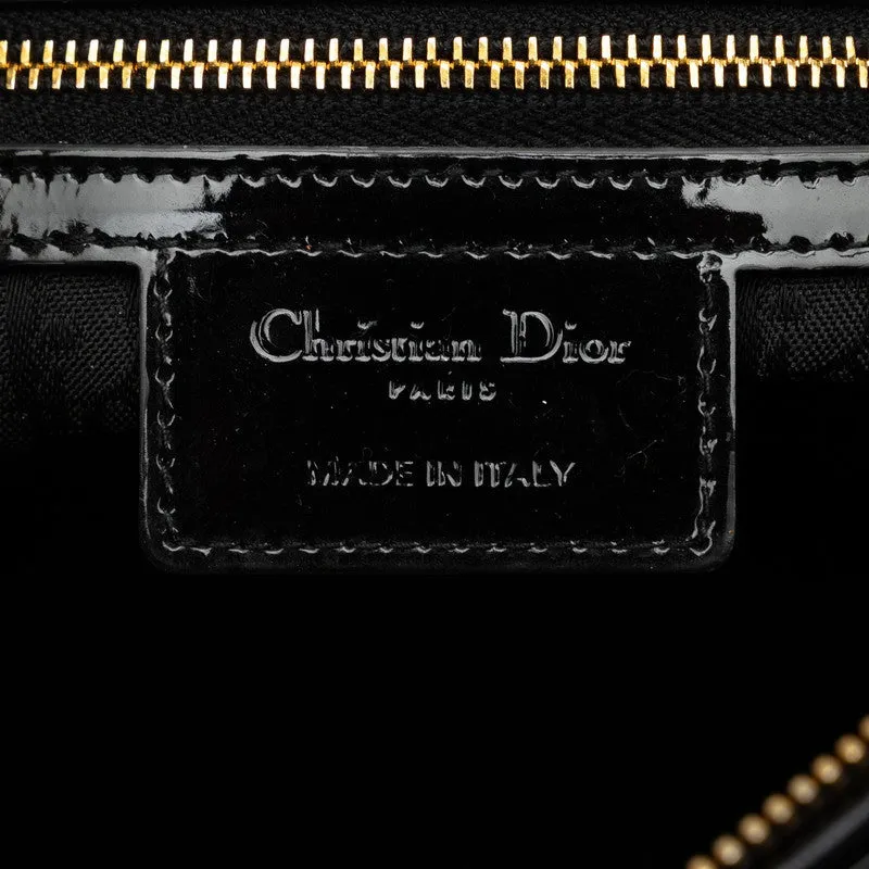 Large Cannage Patent Leather Lady Dior