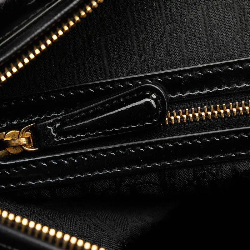 Large Cannage Patent Leather Lady Dior