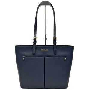 MICHAEL KORS Jet Set Travel Medium Double Pocket Tote - Black New w/Tags