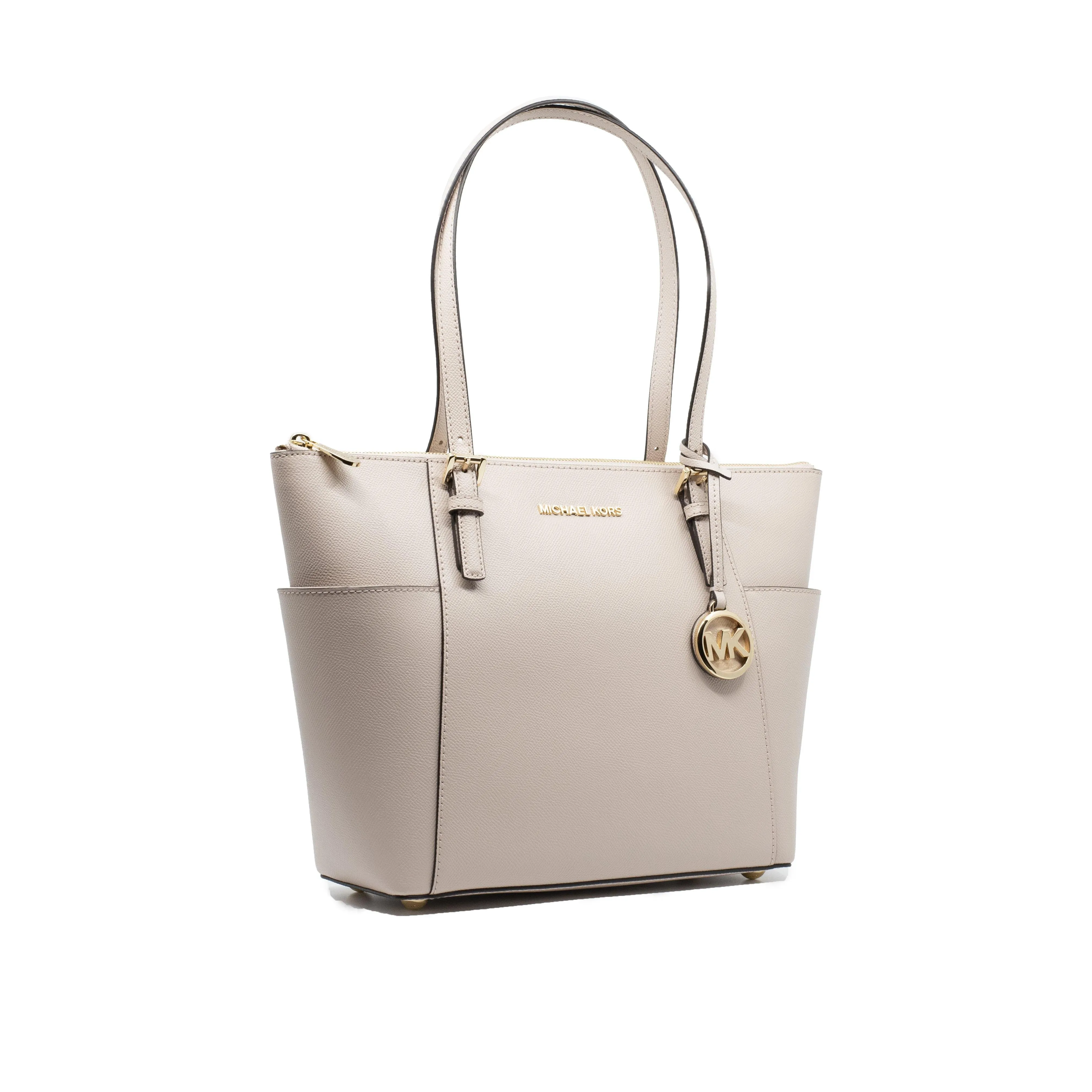 MK Voyager Cross-grained Saffiano Leather Tote Bag M