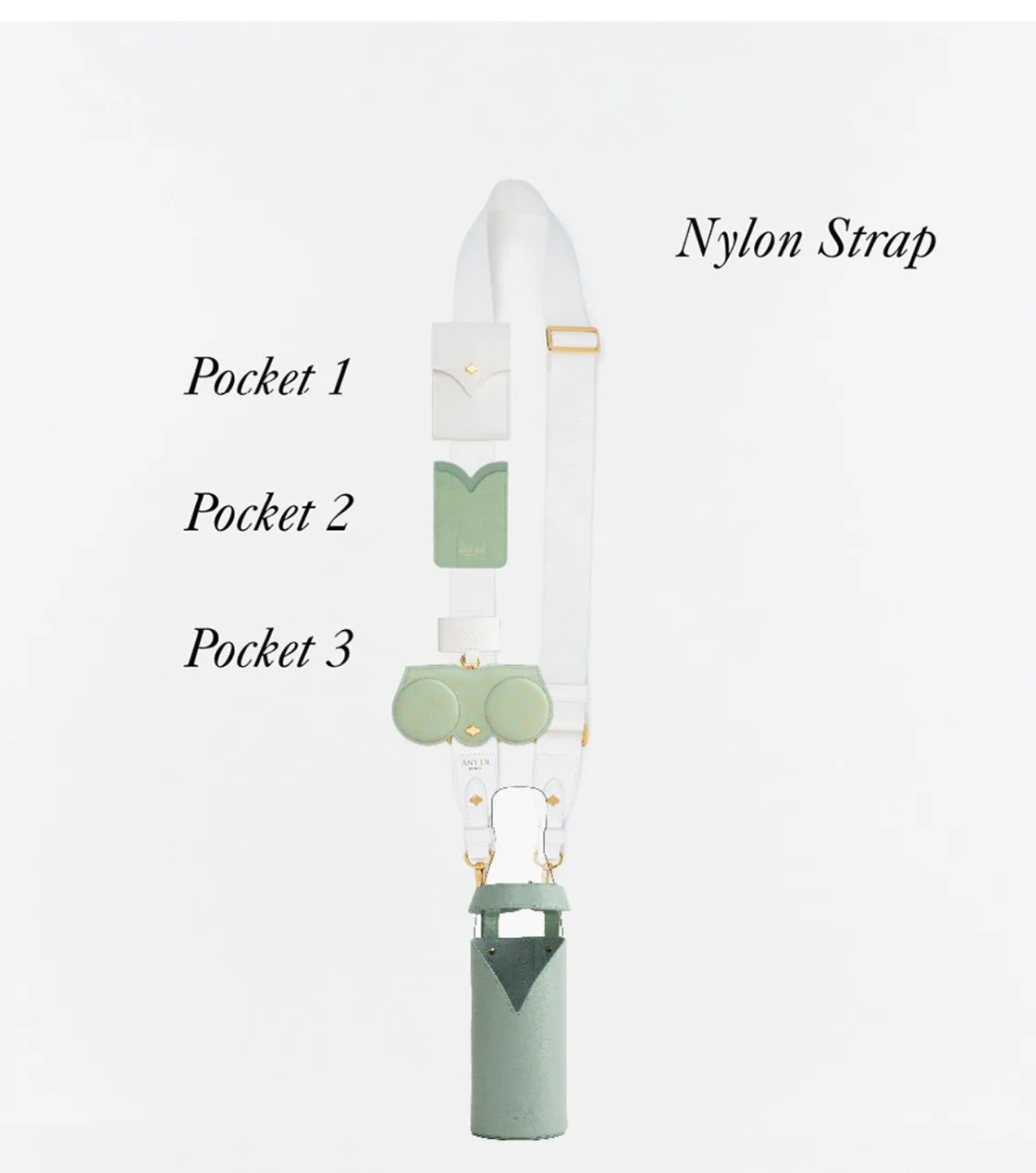 Nylon Bottle Strap set No 2