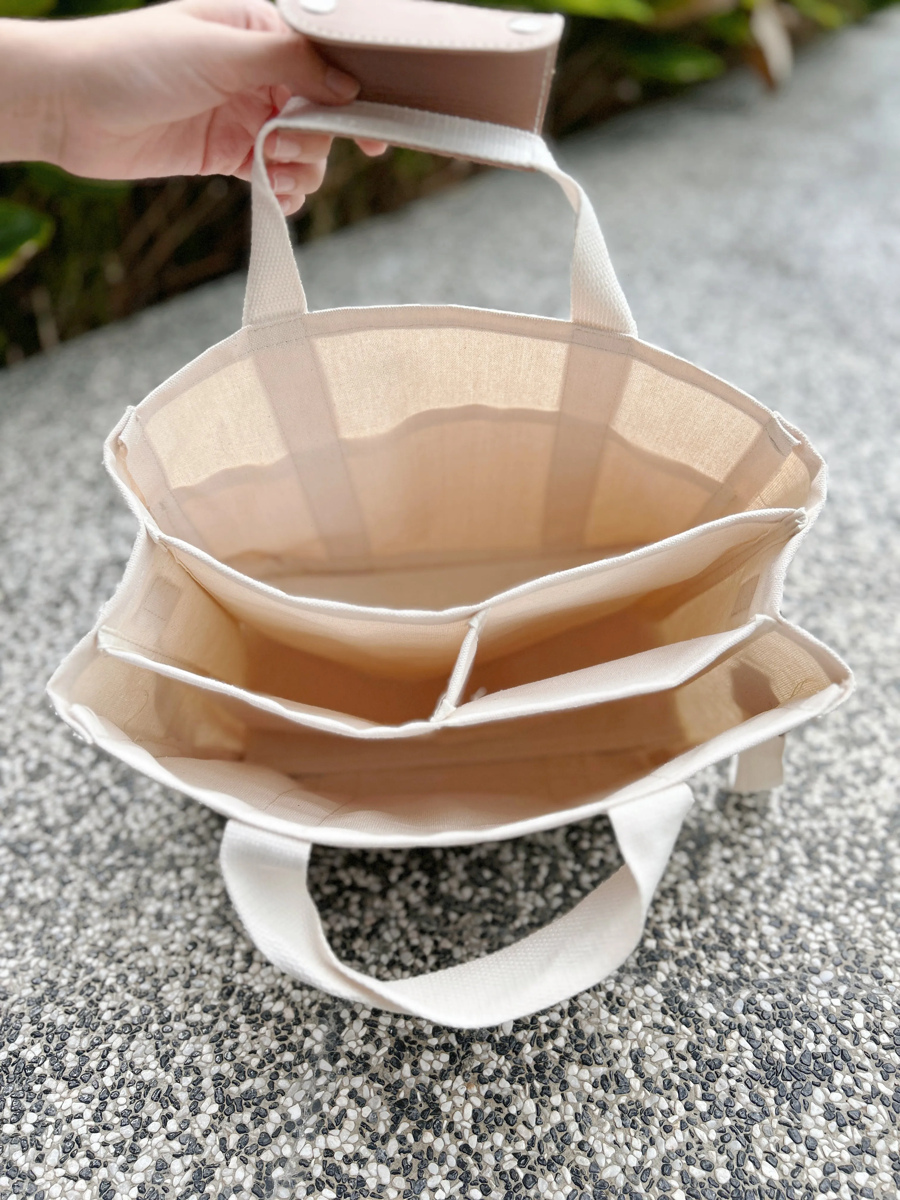 Organiser Canvas Tote