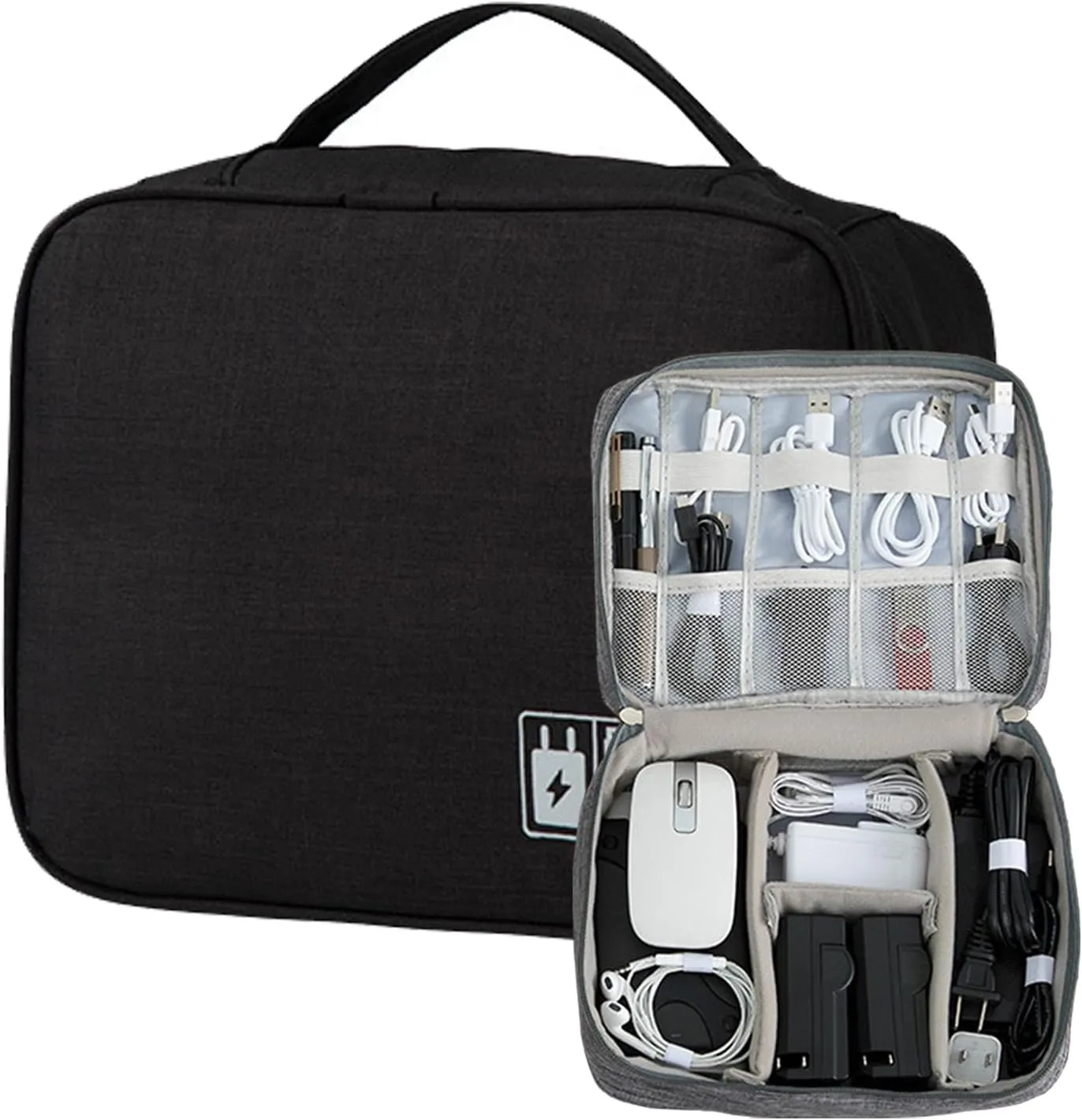 Organizer Bag Big Cable Electronic Devices Travel Pouch USB Charger Accessories Mouse Phone USB Cable SD Power Bank Earphone