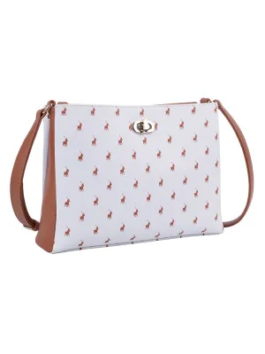 Polo New Iconic Multi Compartment Sling | White