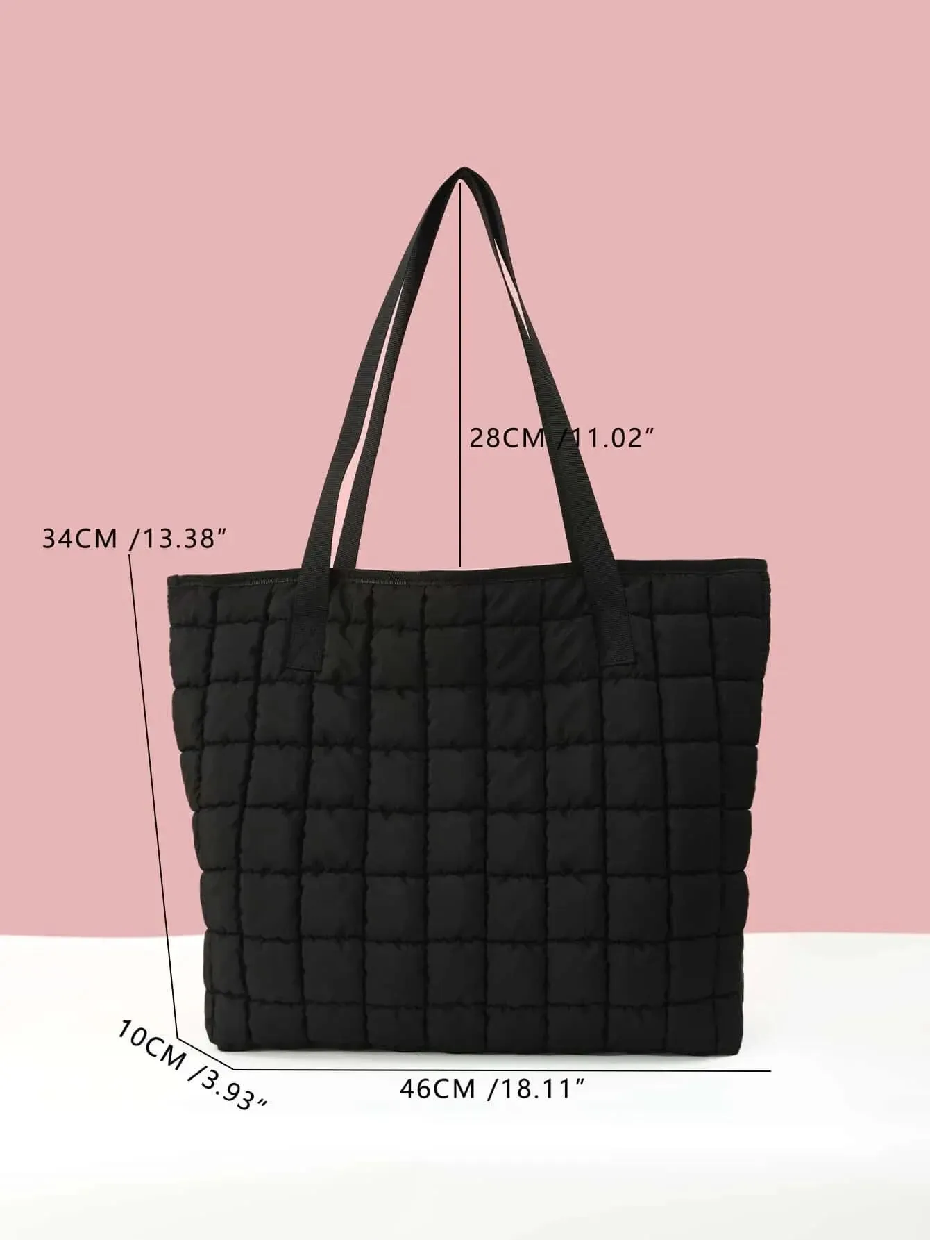 Quilted Charm Carryall Shoulder Bag for Any Occasion