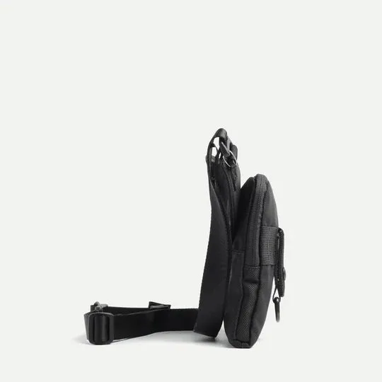 Sling Pouch - Slim - Black Ballistic Nylon
