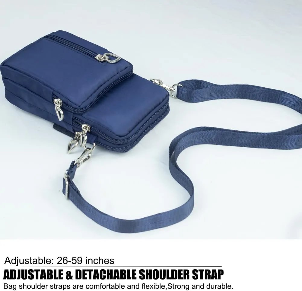 Small Crossbody Bags for Women, Universal Pouch Wallet Cell Phone Purse Lightweight Pockets Handbags Mini Shoulder Bag