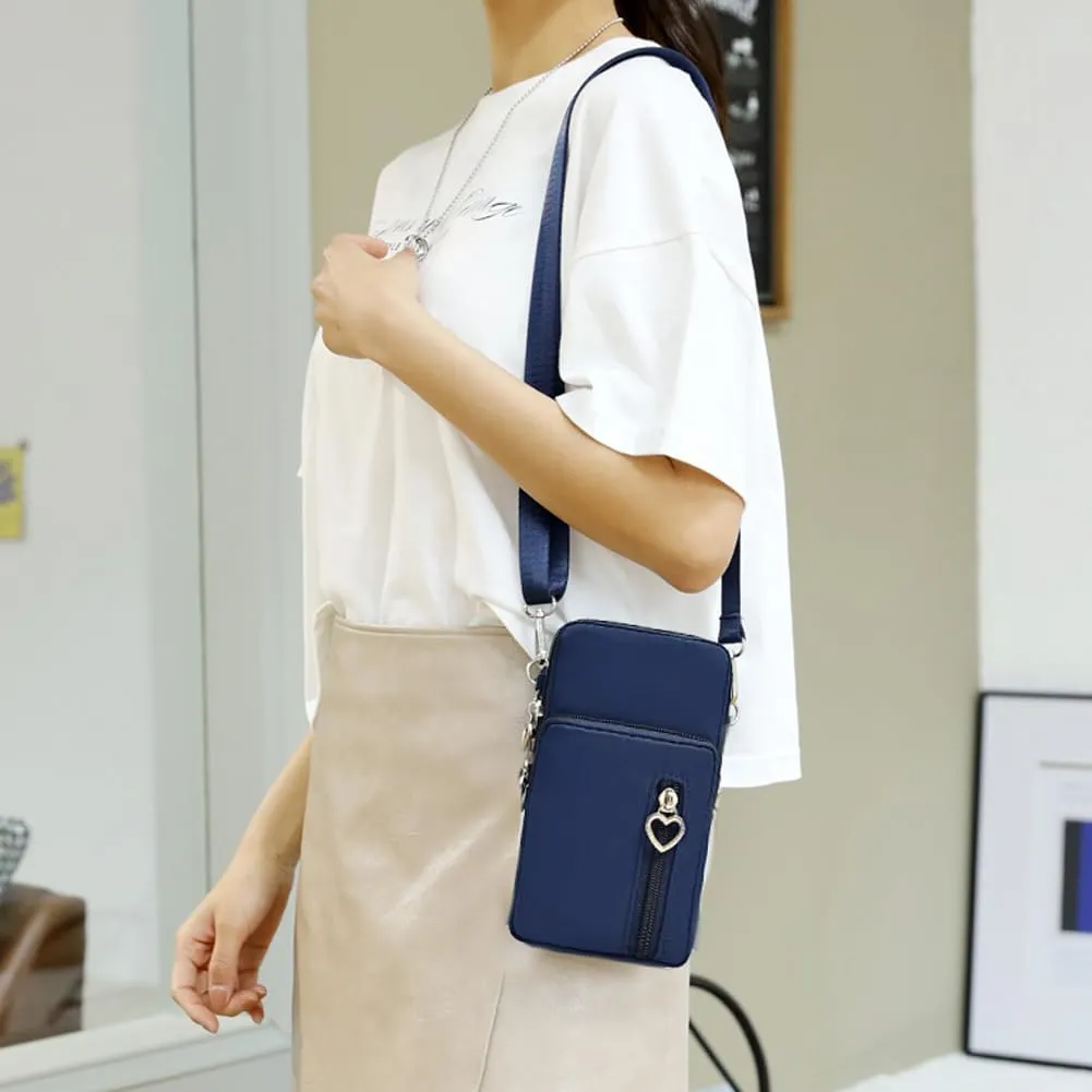 Small Crossbody Bags for Women, Universal Pouch Wallet Cell Phone Purse Lightweight Pockets Handbags Mini Shoulder Bag
