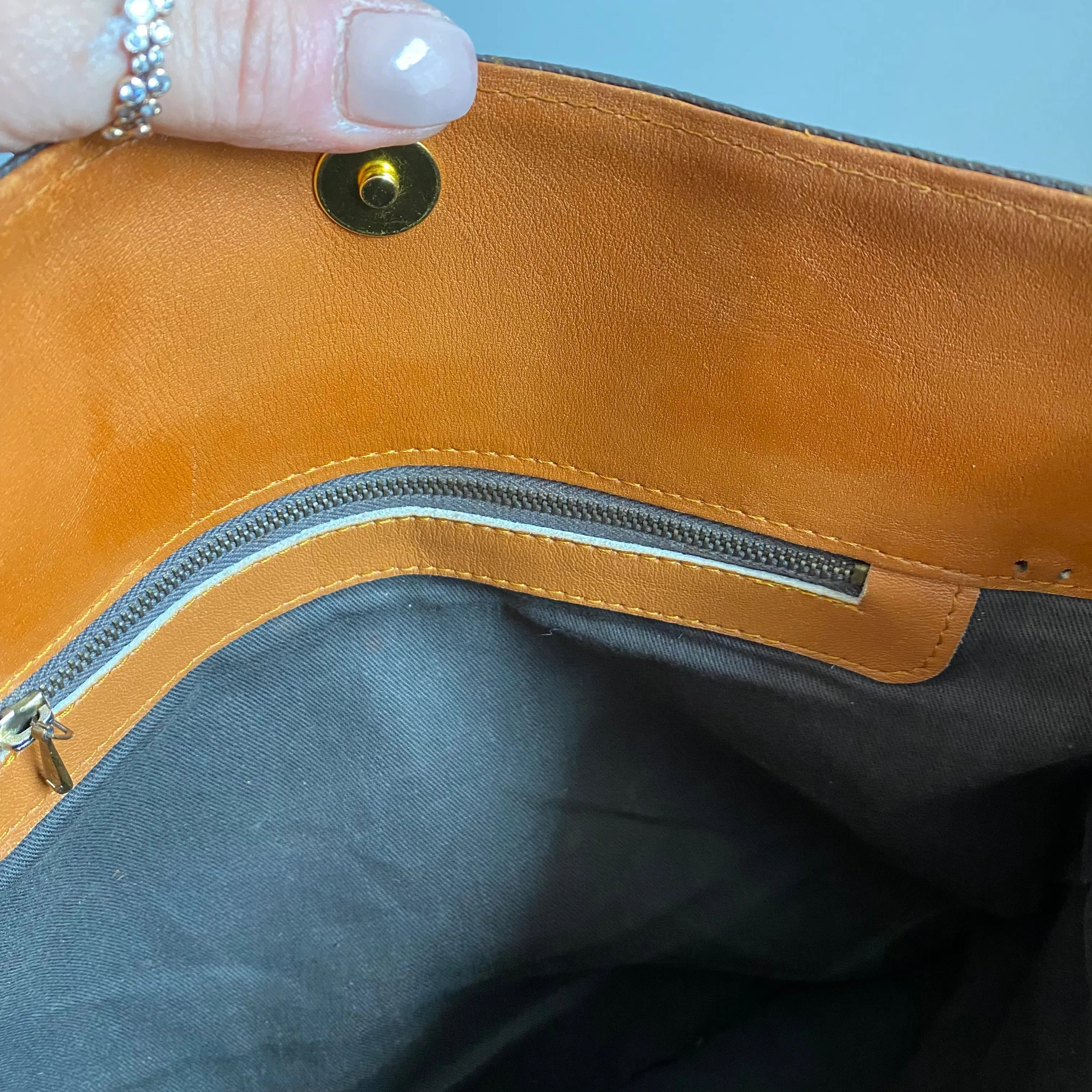 The Owl - Vintage Monogram Shoulder Bag