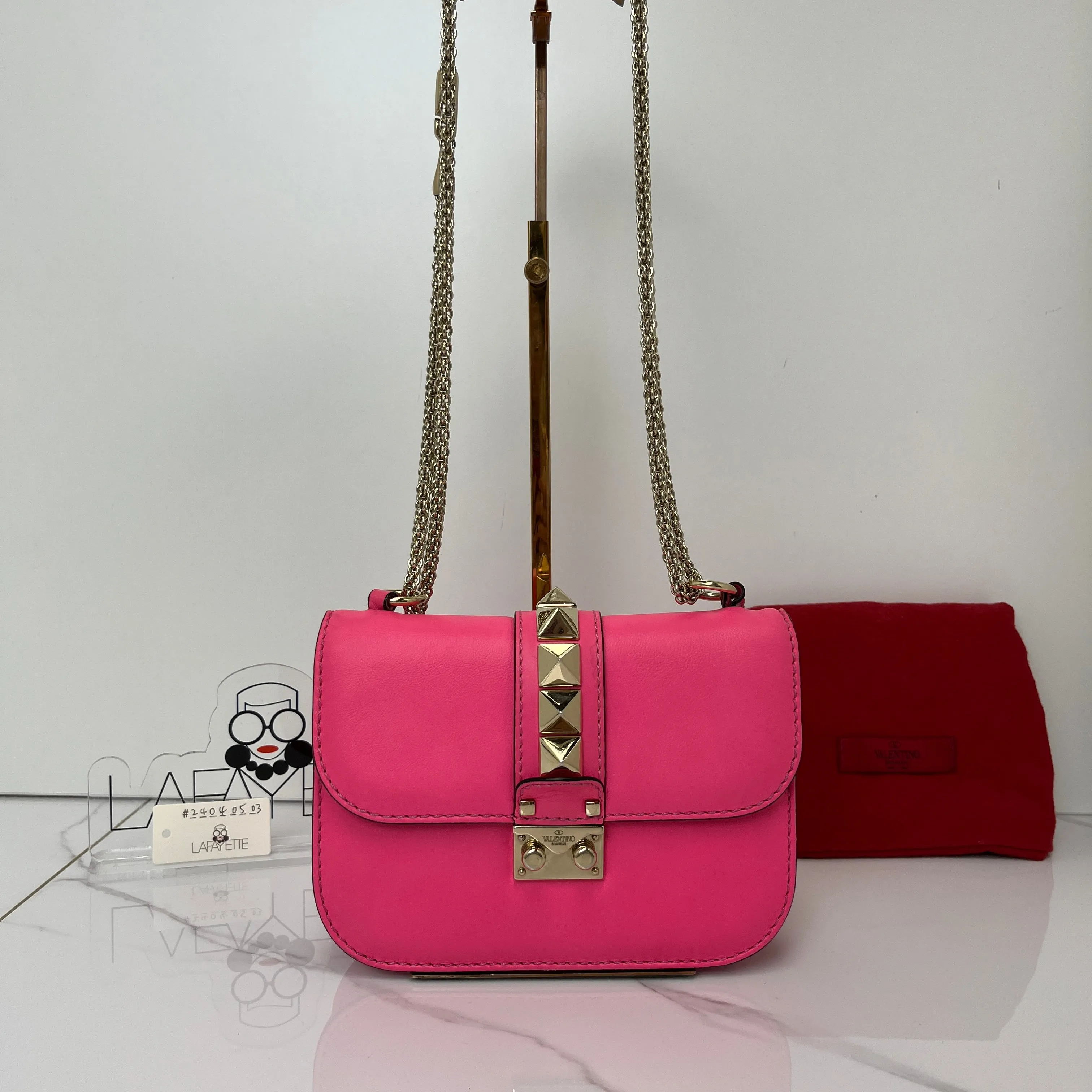 Valentino Small Rockstud Glam Lock