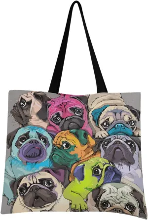 visesunny Fashion Floral Tote Bag with Interior Pocket Lightweight Travel Shoulder Bag Handbag Purse