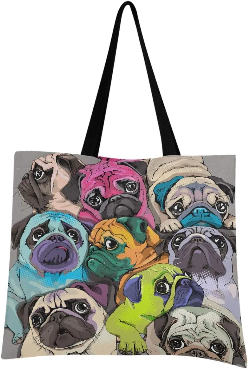 visesunny Fashion Floral Tote Bag with Interior Pocket Lightweight Travel Shoulder Bag Handbag Purse