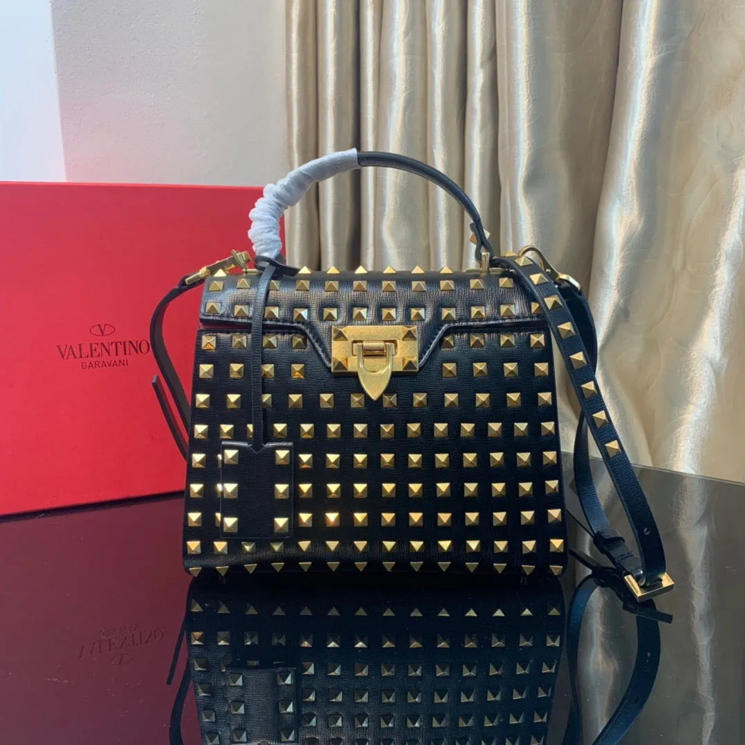 VLTN067 Garavani Rockstud Alcove / HIGHEST QUALITY VERSION / 8.7x6.7x3.5inch