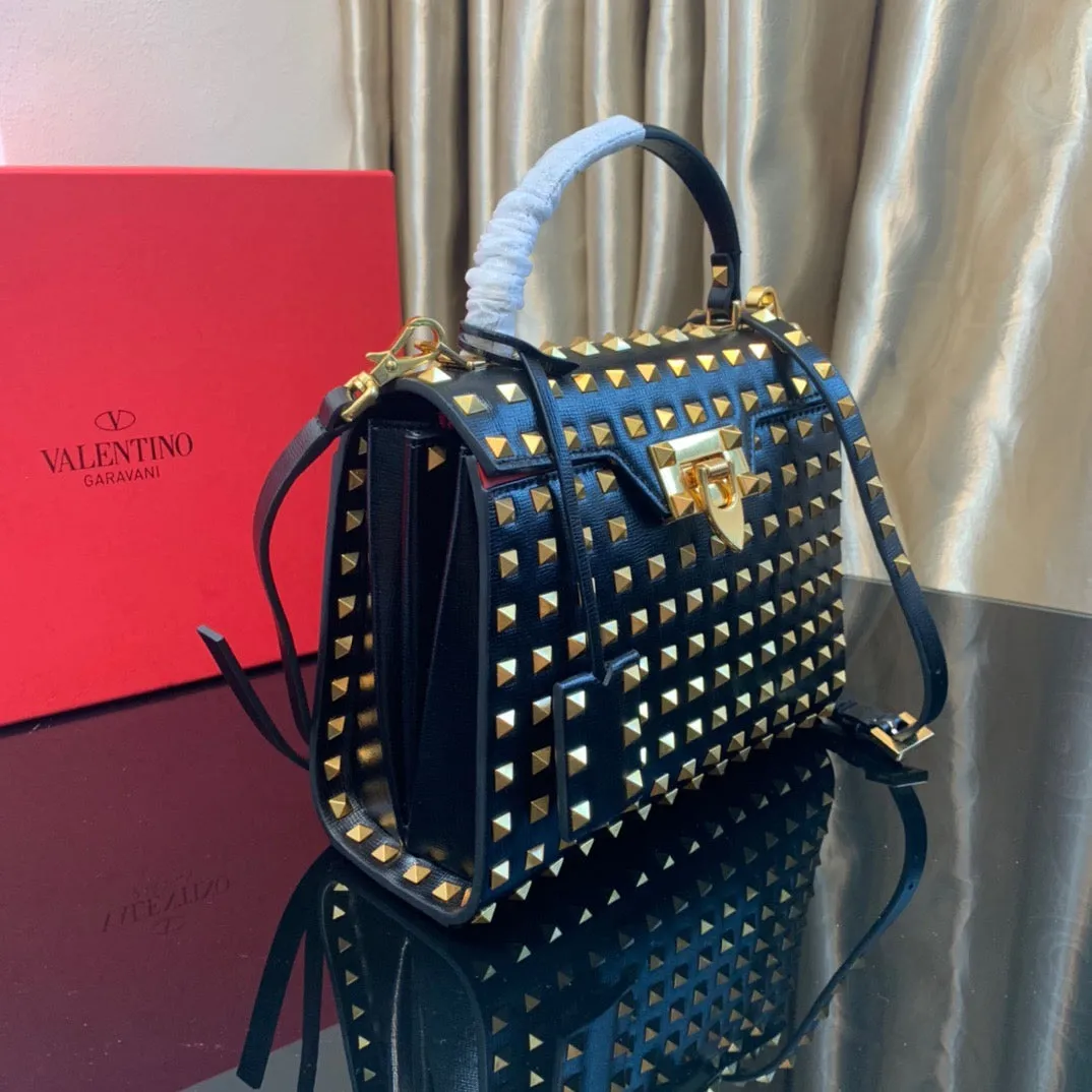 VLTN067 Garavani Rockstud Alcove / HIGHEST QUALITY VERSION / 8.7x6.7x3.5inch